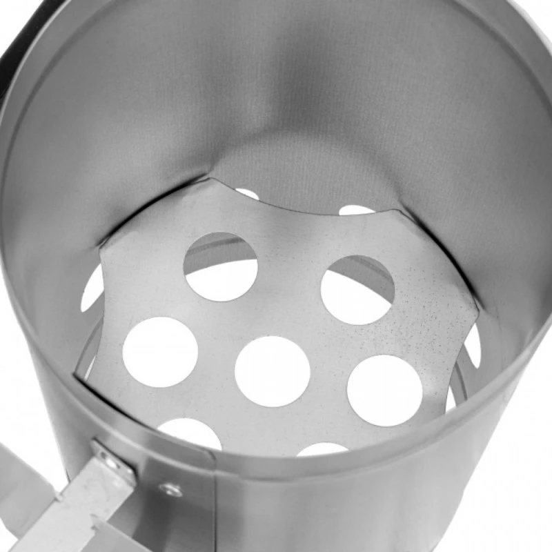 Комин за разпалване на барбекю 17см, поцинкована стомана